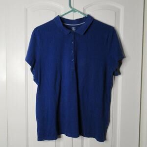 Croft & Barrow blue "The Classic Polo"